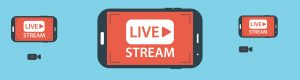 Prestations audiovisuelles de live streaming pour youtube, facebook et les réseaux sociaux