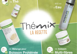 Logotype Thémix, la recette