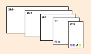 Les diffférents ratio d'image pour les réseaux sociaux, Pulsemedia créateur de vidéo pour vos réseaux sociaux
